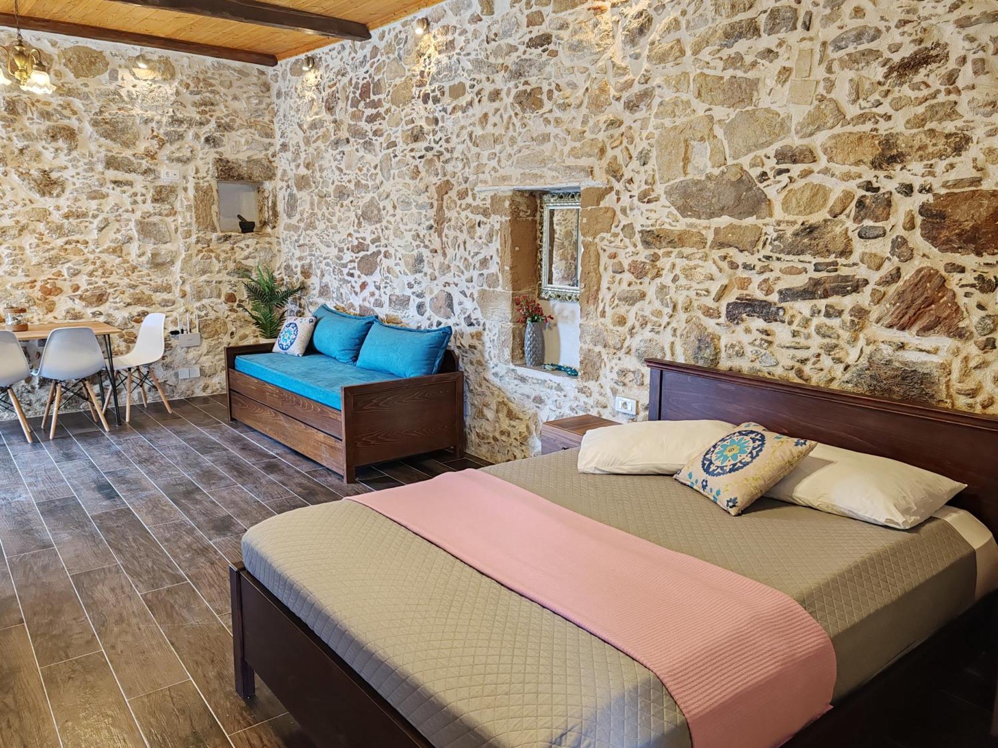 The Stone House Of Iakovos Villa Kaloudhiana Exterior photo